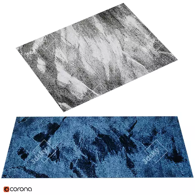 Modern Abstract Rugs by Safavieh 3D model image 1