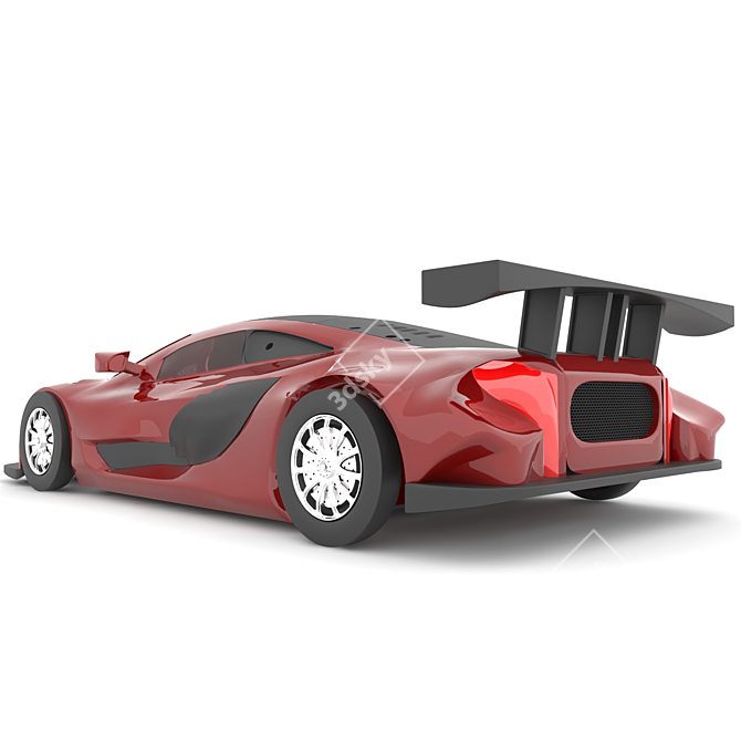 Ferrari V-Ray Model Kit 3D model image 2