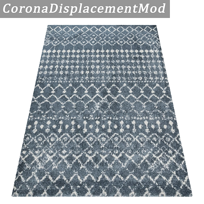 Title: High-Quality Carpets Set 3D model image 4