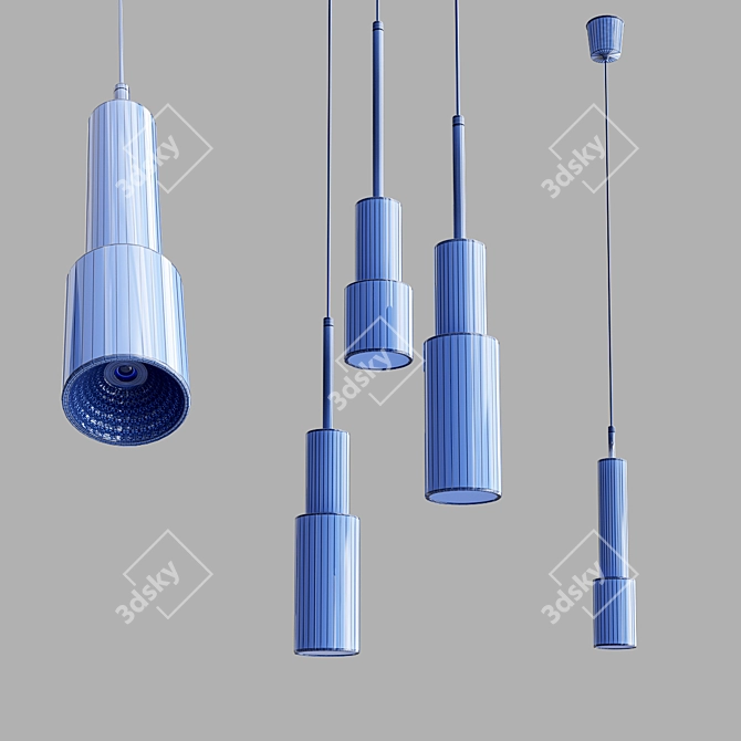 Frederik Roije Skylight Pendant 3D model image 3