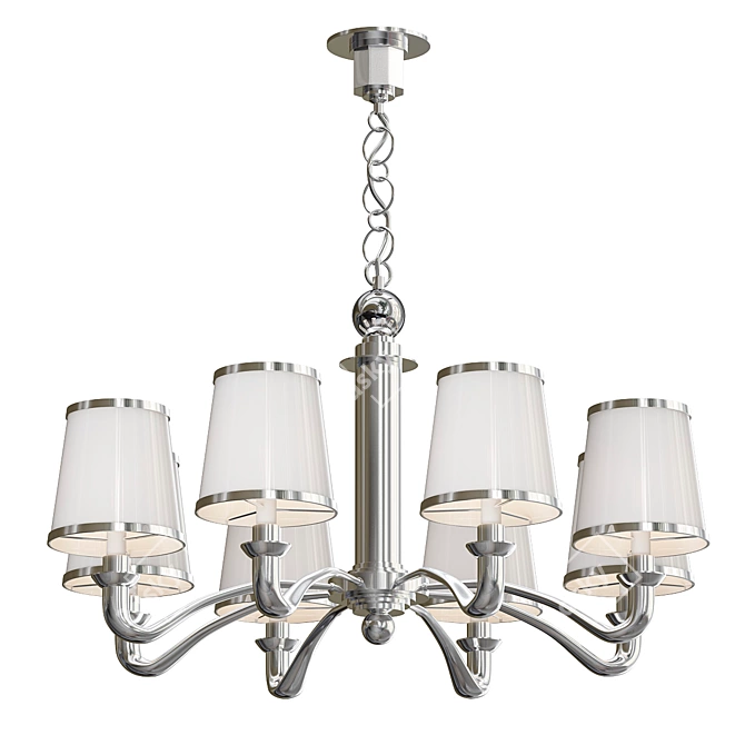 Elegant Tuileries Chandelier: Perfect Blend of Luxury and Style 3D model image 1