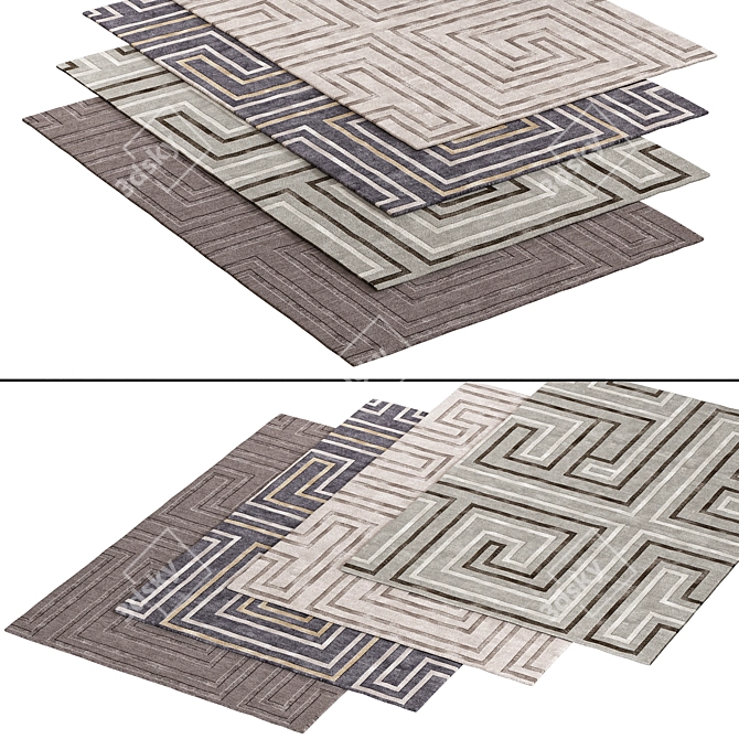 106 Carpet, 200x300cm 3D model image 2