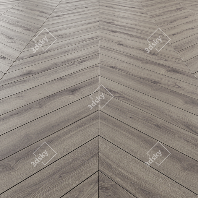 Versatile Laminate Flooring: 3 Designs & Multiple Tile Options 3D model image 3