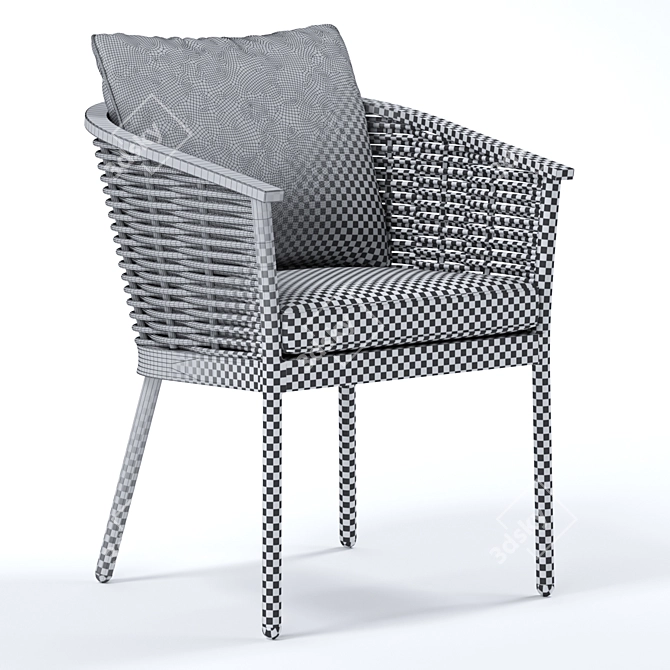 Elegant Slettvoll Marty Chair & Robin Table 3D model image 4