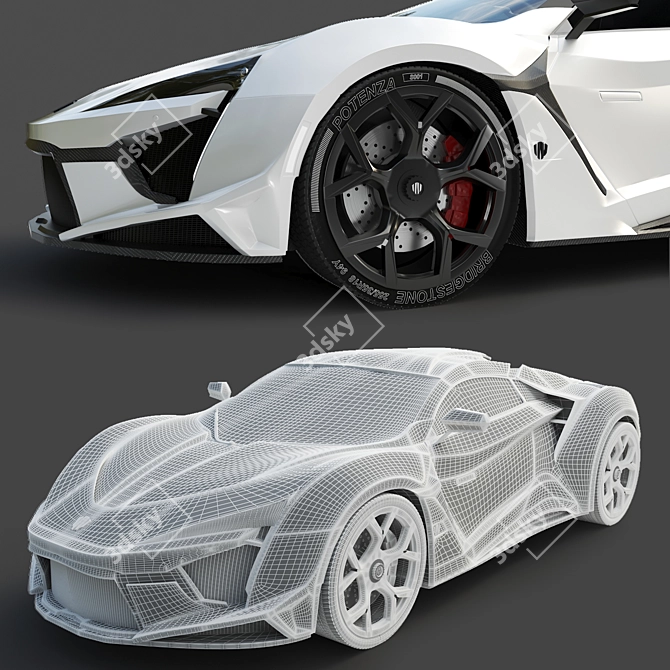 Fenyr Supersport: Ultimate Luxury 3D model image 5