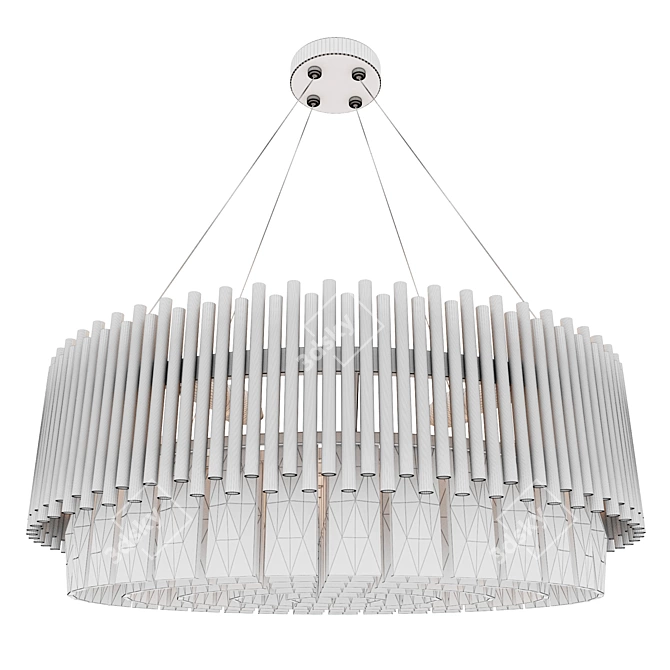 Crystal Brilliance Chandelier 3D model image 2