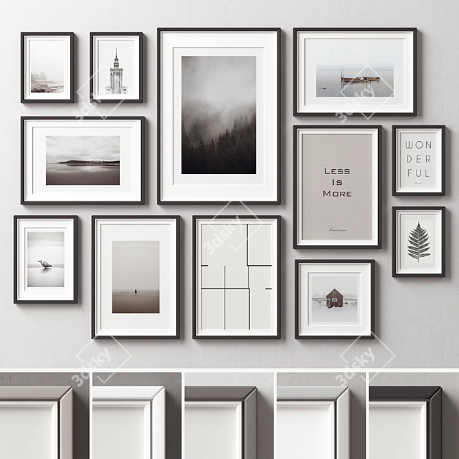 Elegant Frame Collection - 182 3D model image 6