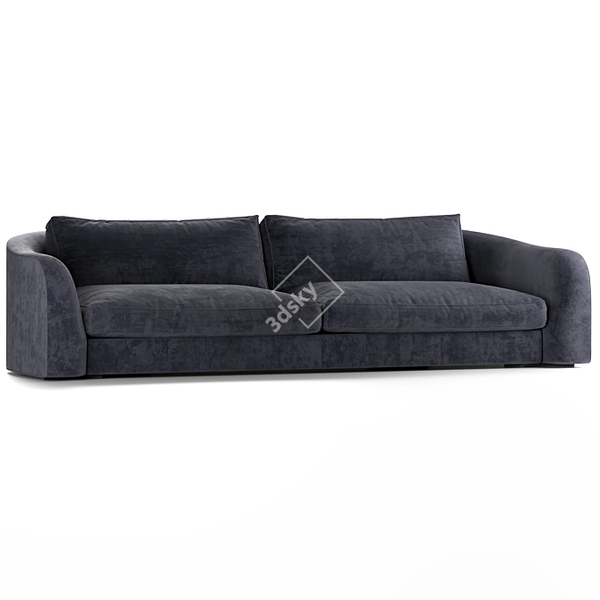 Modern Luxury Simon Sofa by Ulivi 3D model image 2