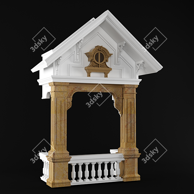 Deluxe Dream Home Model 3D model image 1