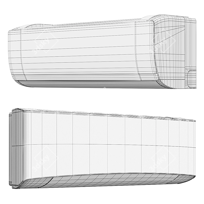 Panasonic Air Conditioners: Cool and Efficient 3D model image 3