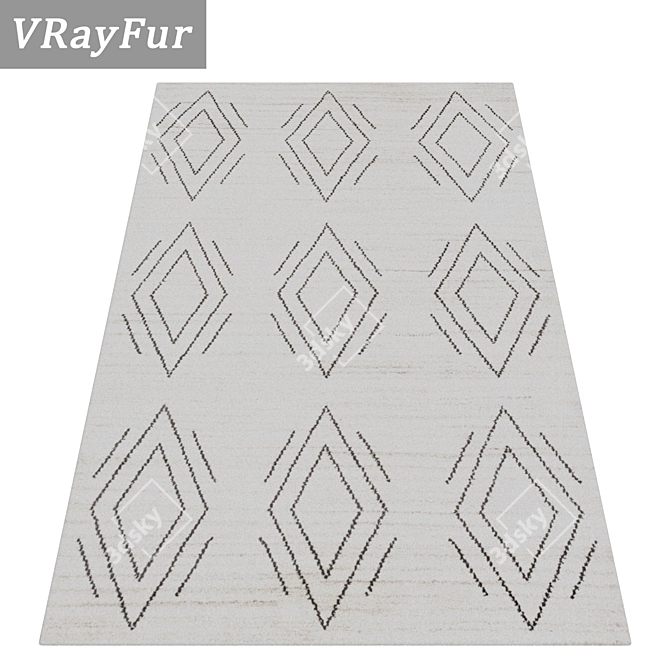 Luxury Carpet Collection - Set of 3 3D model image 2