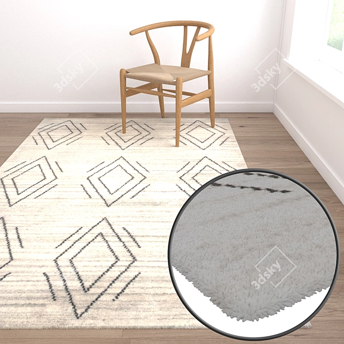 Luxury Carpet Collection - Set of 3 3D model image 5