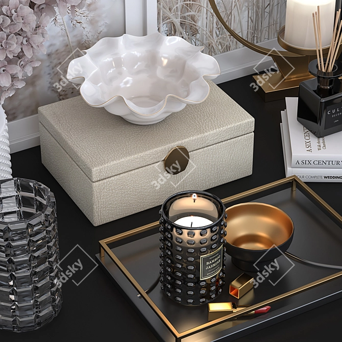 3D Decorative Set: Versatile Formats 3D model image 2