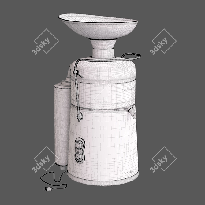 Zelmer Juicer: Powerful and Efficient 3D model image 4