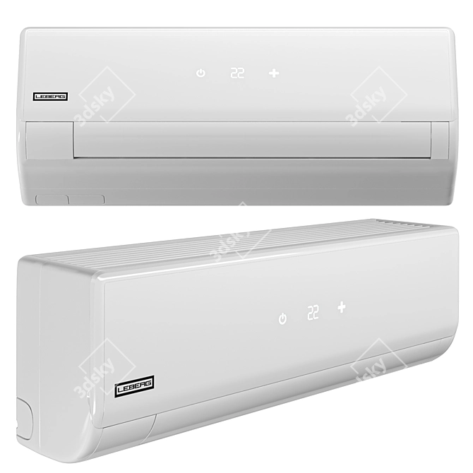 LEBERG Compact Air Conditioner 3D model image 2