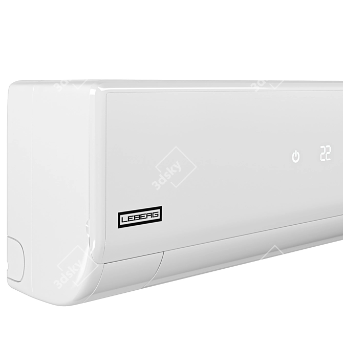 LEBERG Compact Air Conditioner 3D model image 3