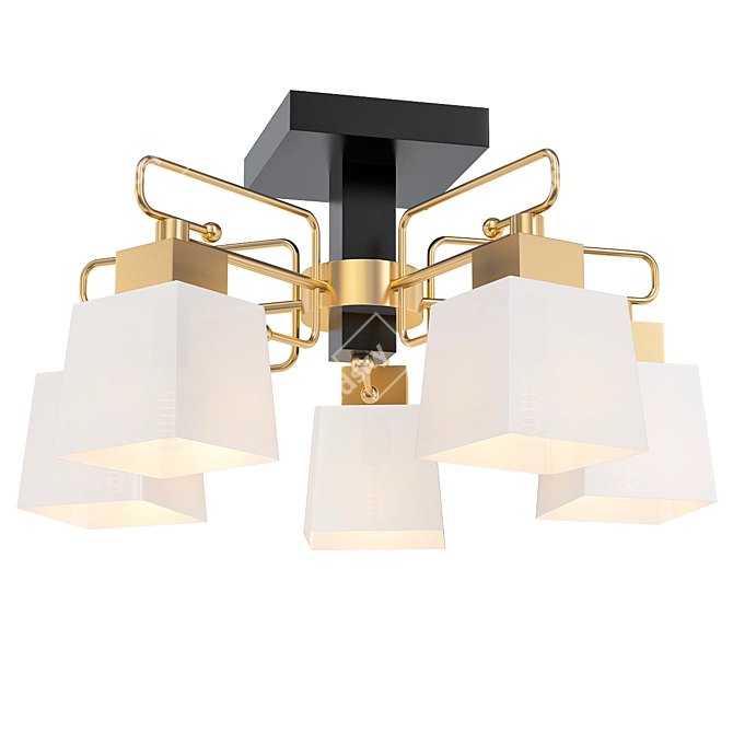 Elegant TINKO Ceiling Chandelier 3D model image 1