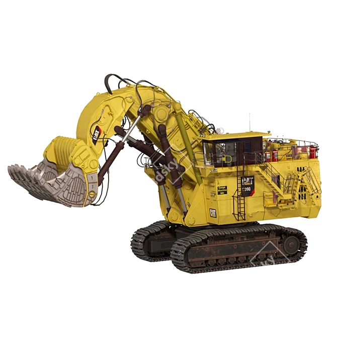 Cat 6090 FS Hydraulic Excavator 3D model image 1