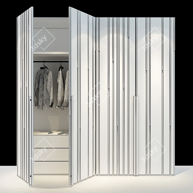 Elegant Storage Solution  3D model image 2