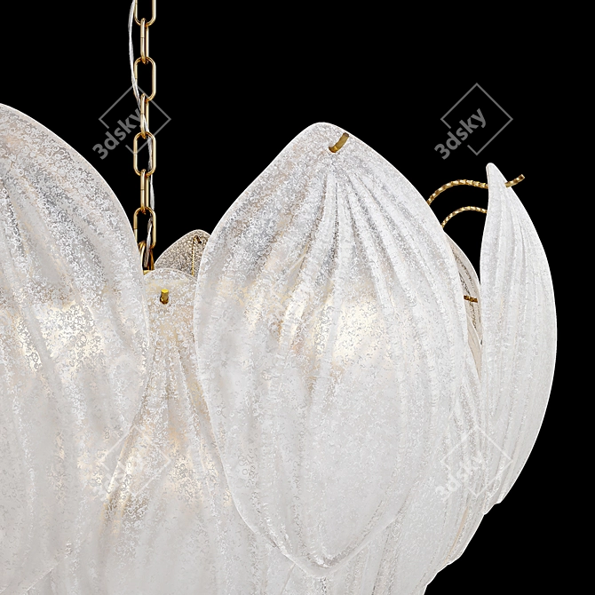 Garda Decor Swan Chandelier 3D model image 3