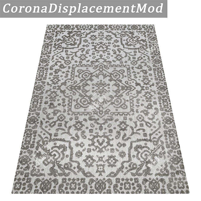 High-Quality Carpets Set 3D model image 4