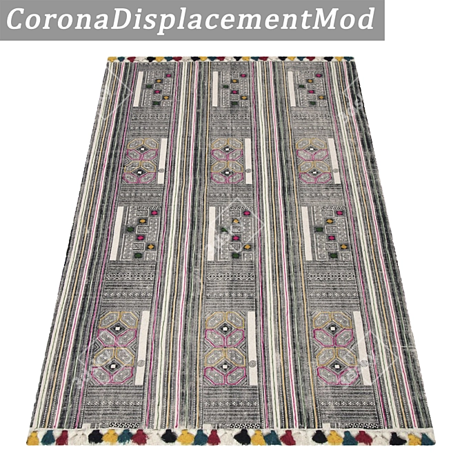 High-Quality Carpets Set 1427 3D model image 4