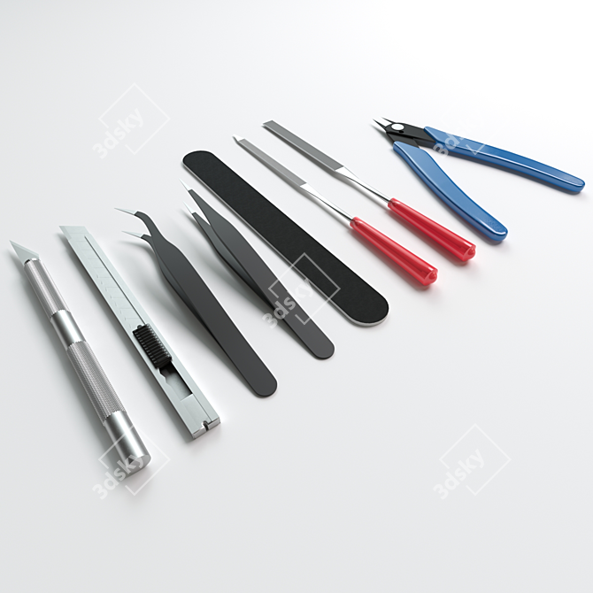 Modelist's Tool Set 3D model image 1