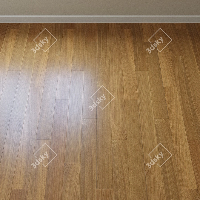 Upofloor Oak Parquet Board 3D model image 2