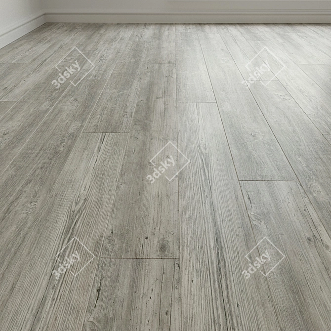 Patchwork Dark Grey Laminate 3D model image 1