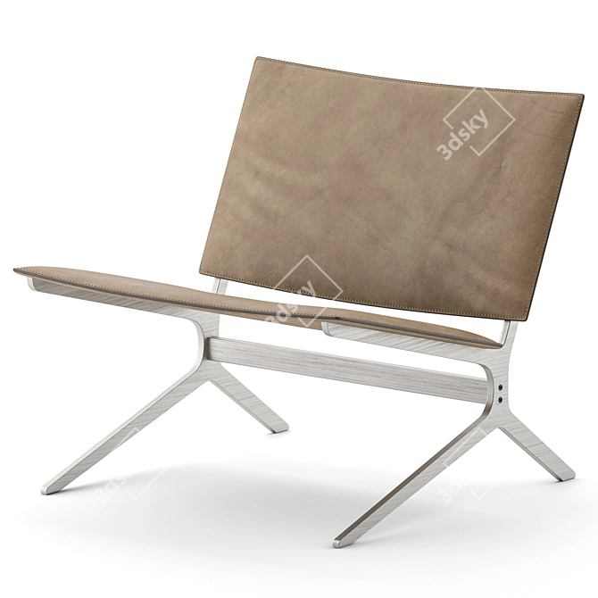 Poliform Kay Lounge: Modern Luxury Seating 3D model image 2