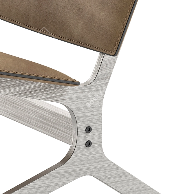 Poliform Kay Lounge: Modern Luxury Seating 3D model image 4