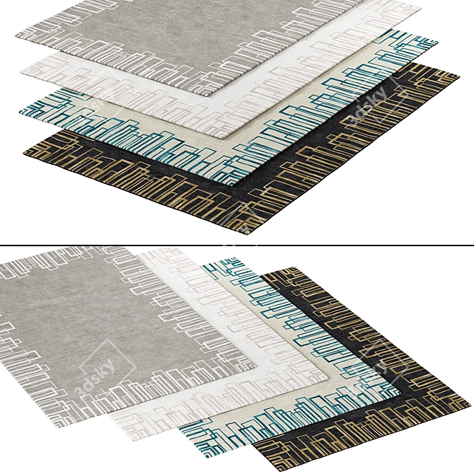 Elegance 128 Carpet 200x300cm 3D model image 2