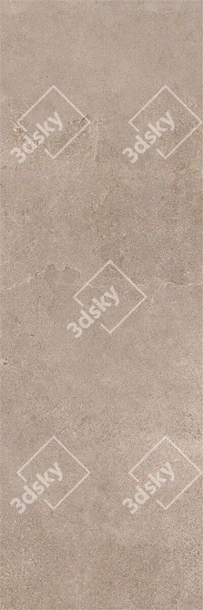 Suite Gray Concrete Wall Tiles 3D model image 5