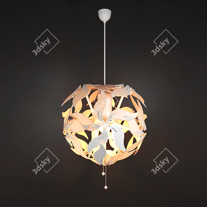 Ramsele Floral Pendant Lamp 3D model image 3