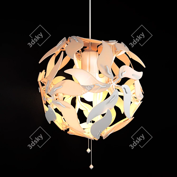 Ramsele Floral Pendant Lamp 3D model image 8