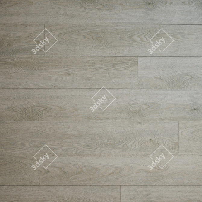 Saltlake Oak Wood Flooring 3D model image 3