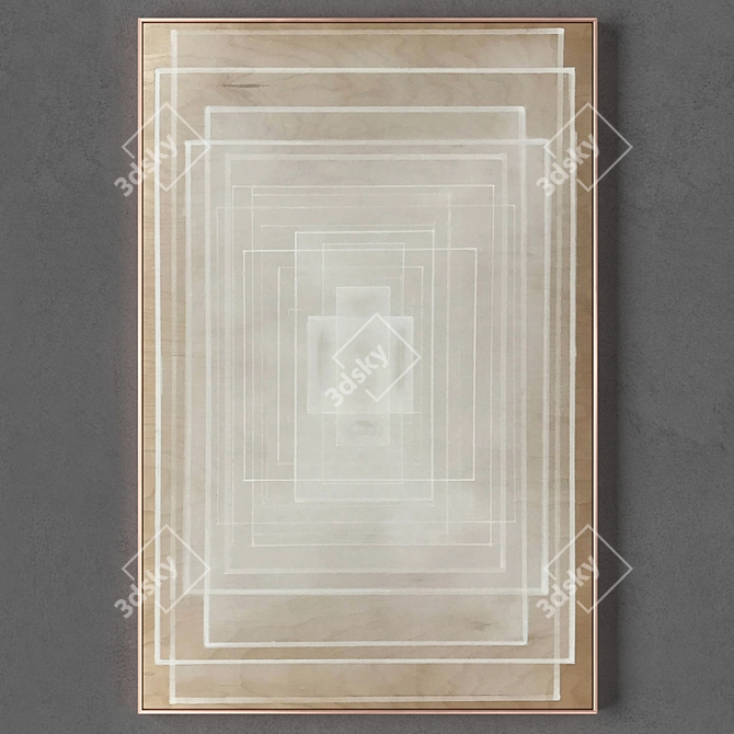 Elegant Frame Collection 3D model image 1