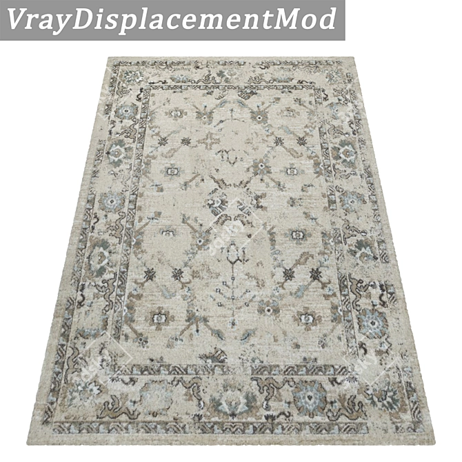 Versatile Carpets Set for Stunning Renders 3D model image 3