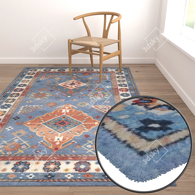 Title: Versatile Carpet Set 3D model image 5