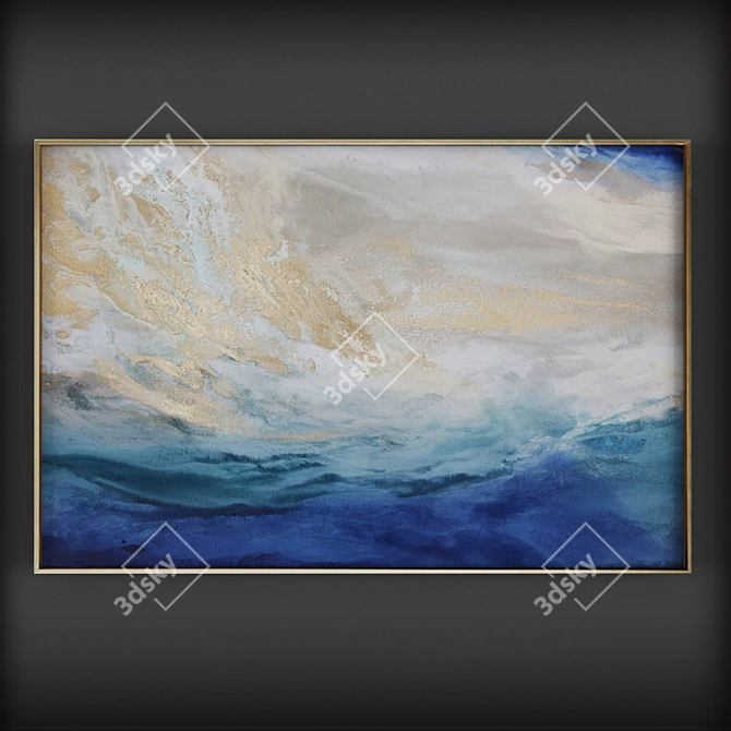 Artistic Masterpieces: Paintings Collection 3D model image 3