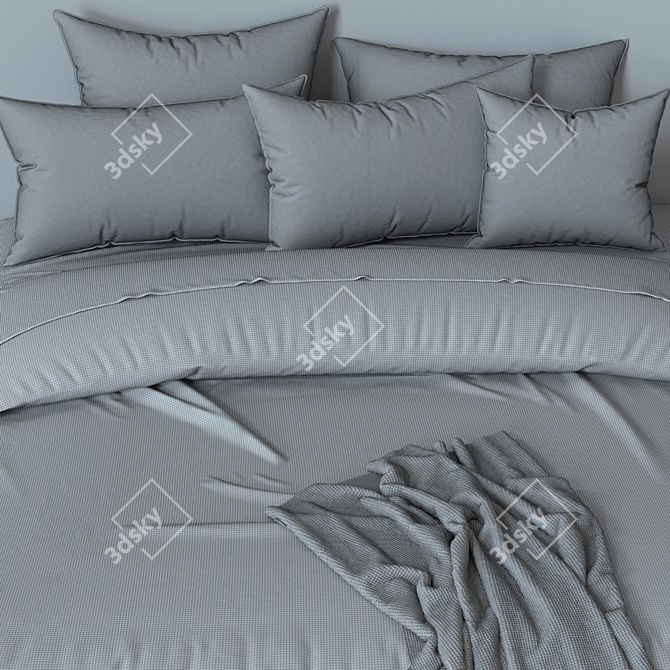 Title: Adairs Australia Bedding Expert 3D model image 9