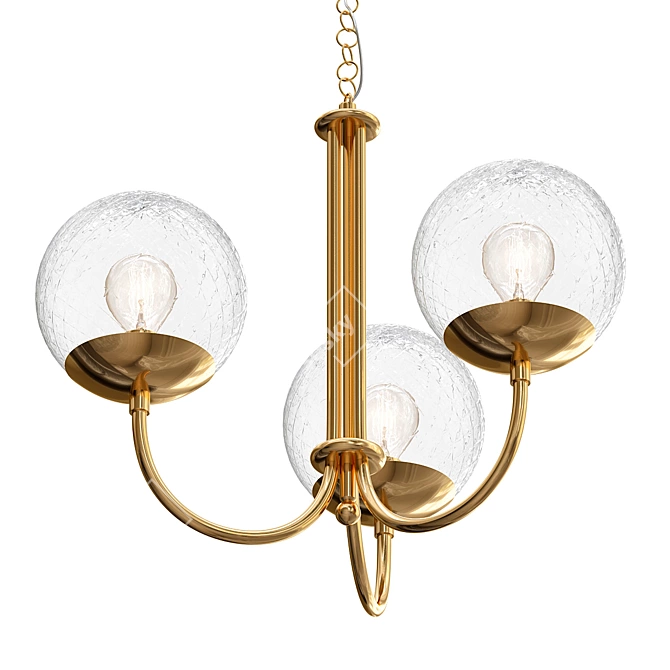  Oxford Ceiling Light Fixture 3D model image 1