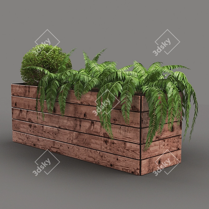 Title: Polygarden: Exquisite 329K Plant 3D model image 2