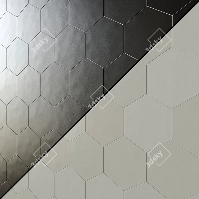 Affinity Tile Textilis - 8 Finishes 3D model image 1