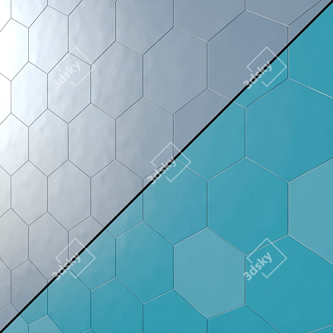 Affinity Tile Textilis - 8 Finishes 3D model image 2