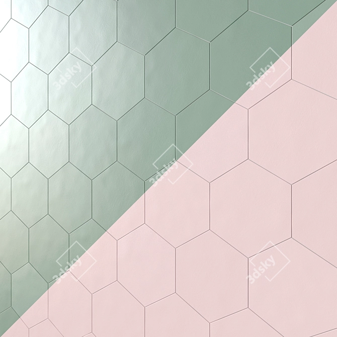 Affinity Tile Textilis - 8 Finishes 3D model image 3