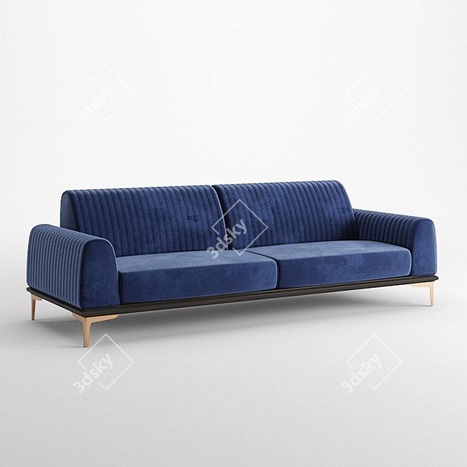 Ultimate Comfort Nirvana Sofa 3D model image 6