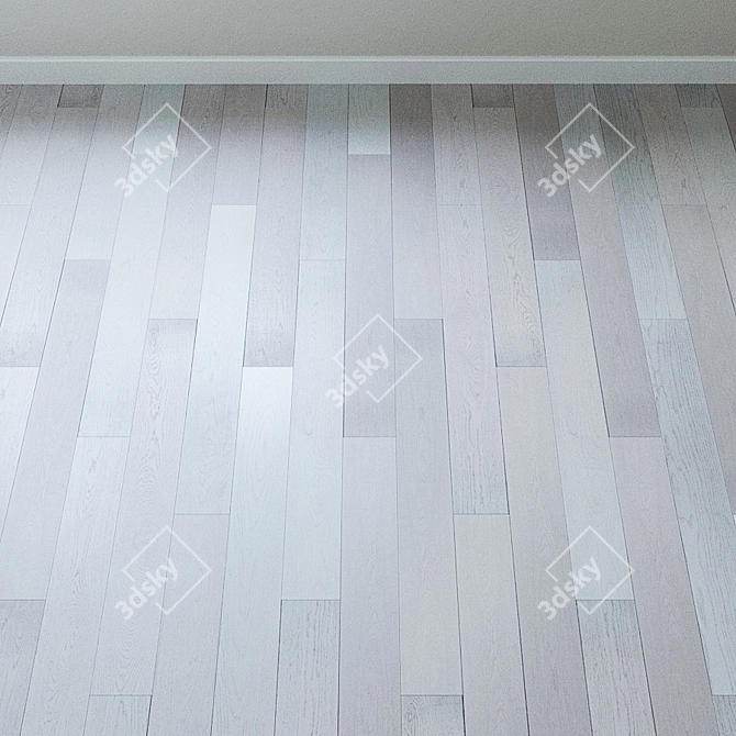 French Oak Parquet Board by Upofloor - Elegant and Durable 3D model image 2