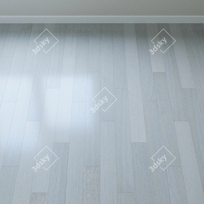 French Oak Parquet Board | Upofloor 3D model image 2