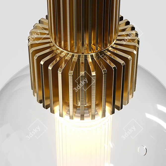 Golden Sub Pendant Lamp | Designer Collection 3D model image 3